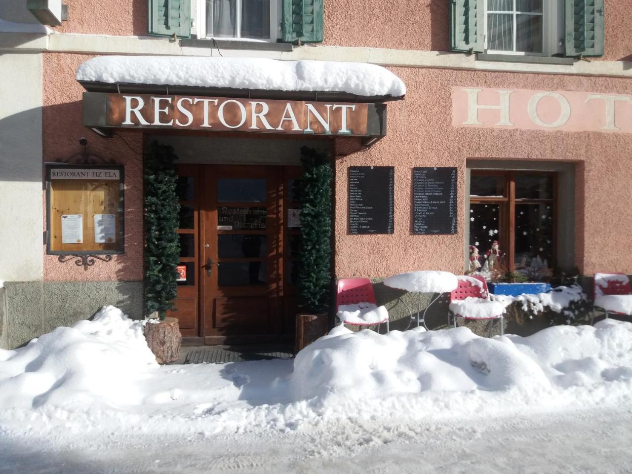 Hotel Piz Ela Bergun Νταβός Εξωτερικό φωτογραφία